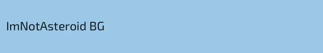 ImNotAsteroid BG